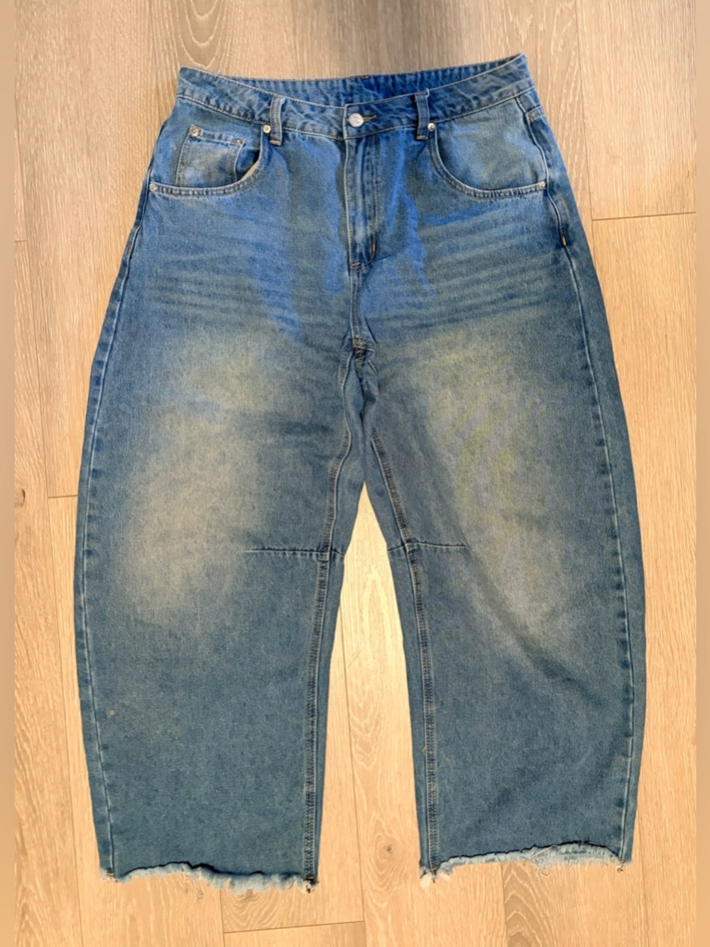 Unbranded Barrel Leg Jean - Picture 2 of 7
